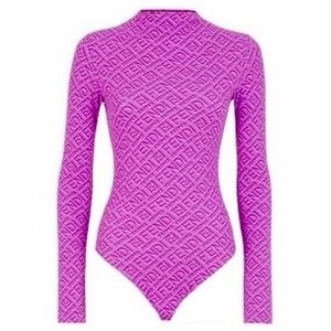 FENDI x SKIMS Long Sleeve Bodysuit  - Medium